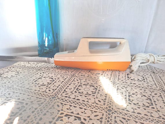 Couteau électrique orange moulinex vintage - Électroménager