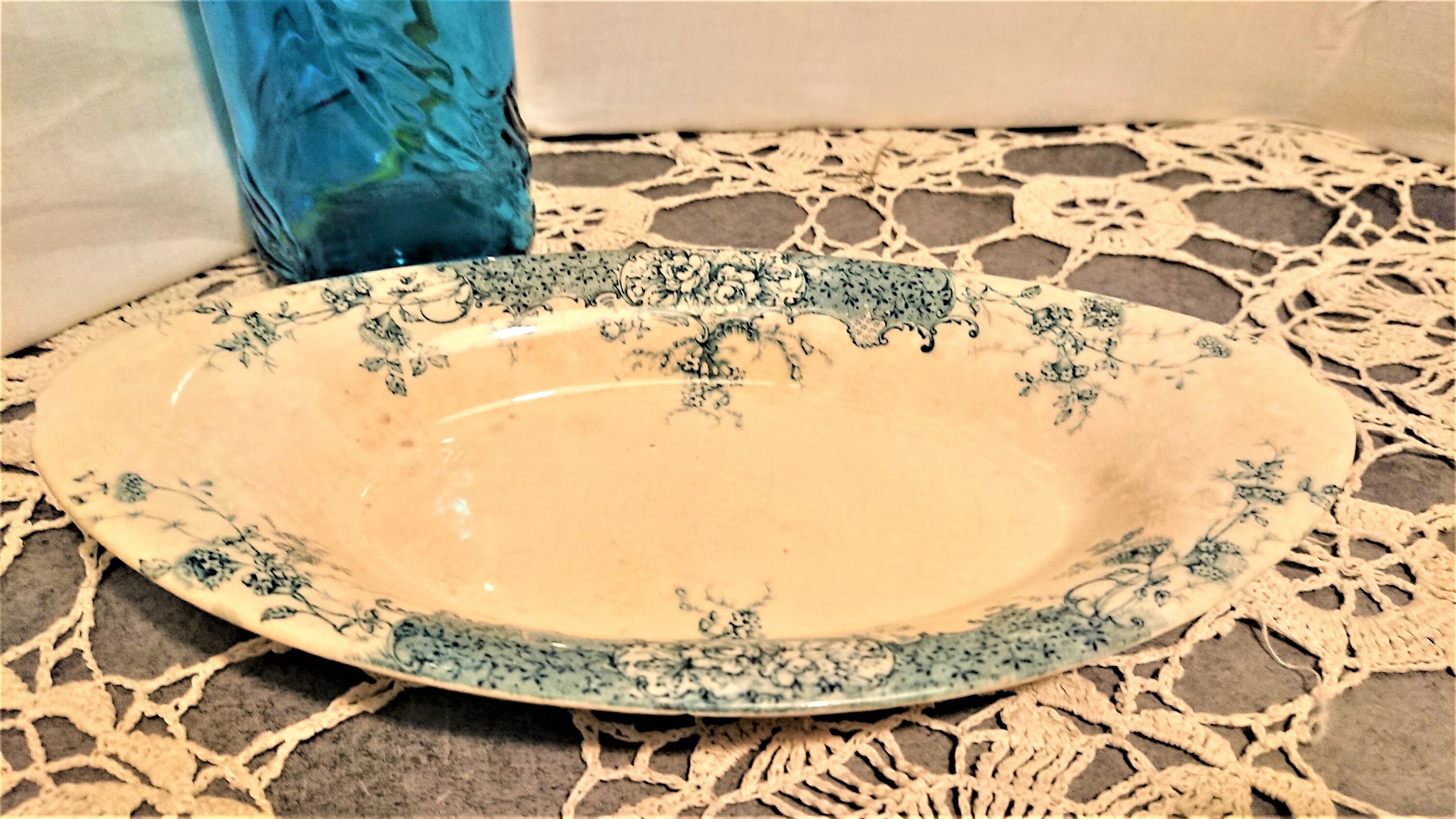 Bowl Ravier Earthenware Boulenger Choisy Le Roi XIX France 