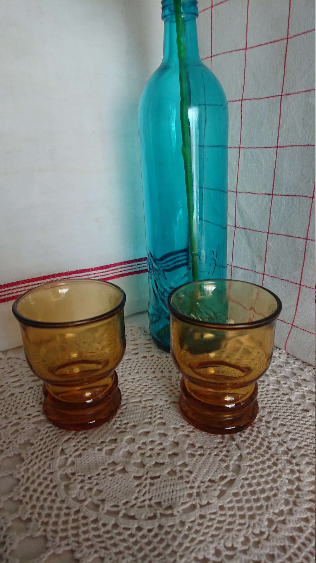 Gafas Pernod Anisette Amber 50&amp;#39;S Francia / Bistrot Bar / Art Populaire ...