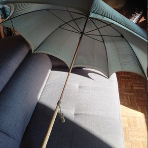 Umbrella umbrella Women's France Nylon XIX / Women's Fashion accessory / Luxury and elegance / umbrella umbrella umbrella English green color image 4