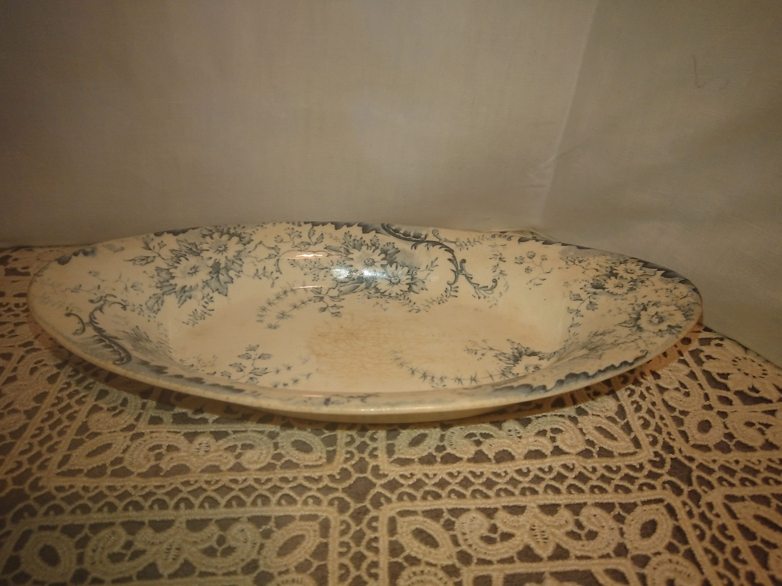 Bowl Ravier Earthenware Boulenger Choisy Le Roi XIX France 