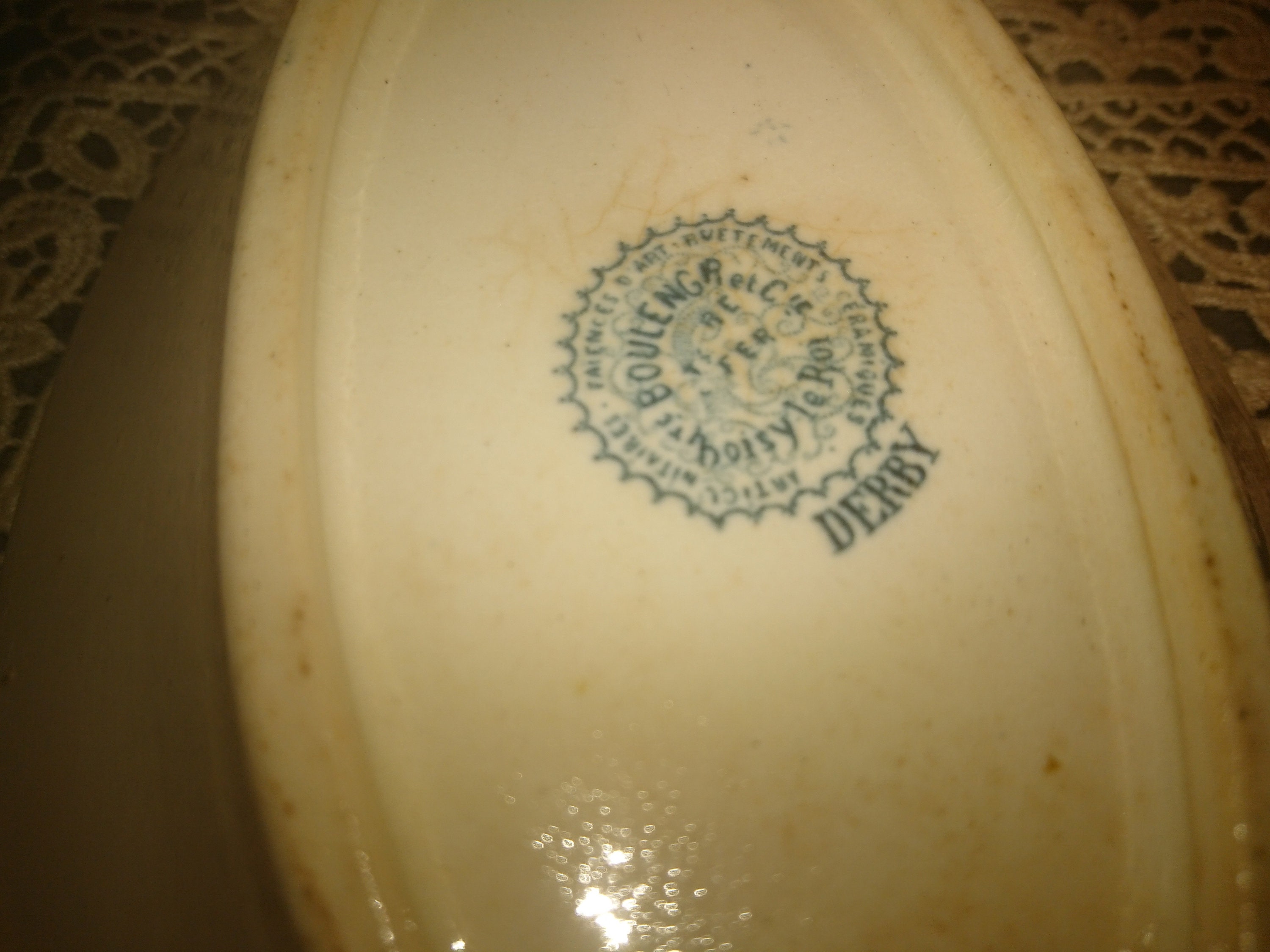 Bowl Ravier Earthenware Boulenger Choisy Le Roi XIX France 