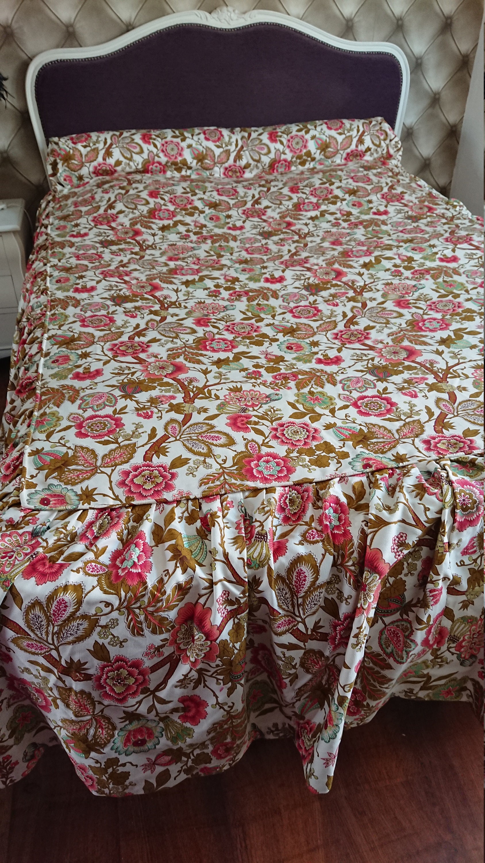 Sheet Sets Home & Living Pair of vintage Boussac single bedspreads