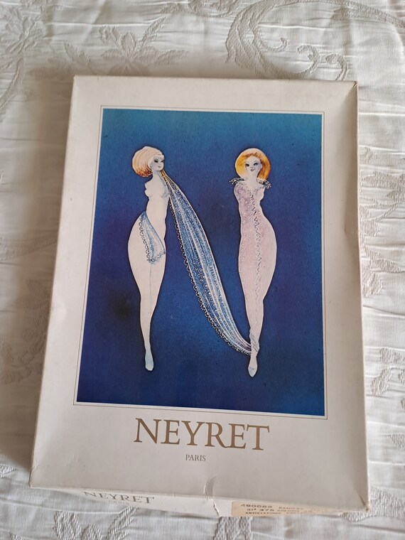 Combination Neyret Nylon beige Women 1980 France … - image 7