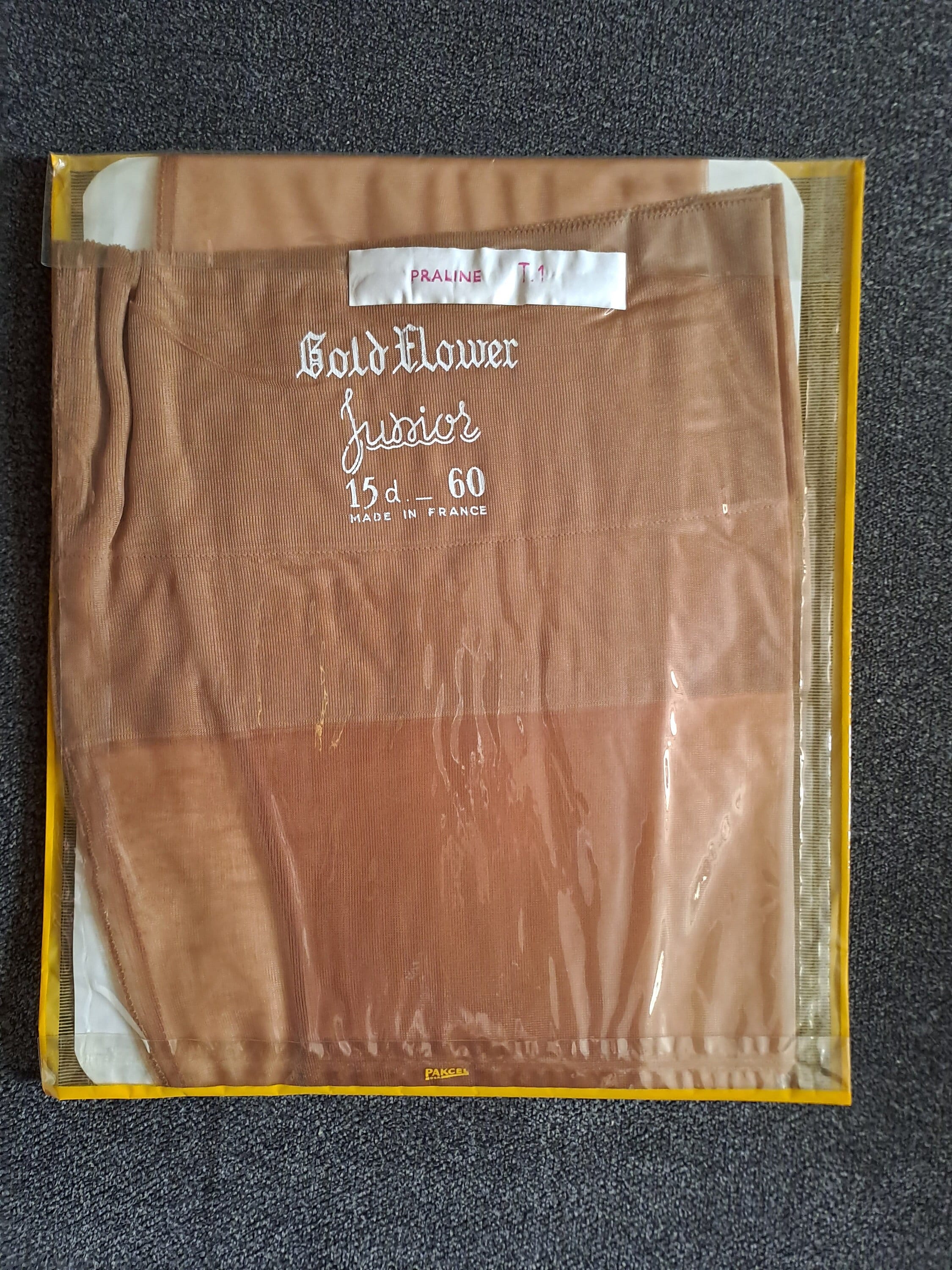 Vintage 1960s 'Glamourette' Italian Made Nylon Bas Taille 10,5 Non porté  Scellé dans son emballage d'origine LIVRAISON GRATUITE AU ROYAUME-UNI -   France