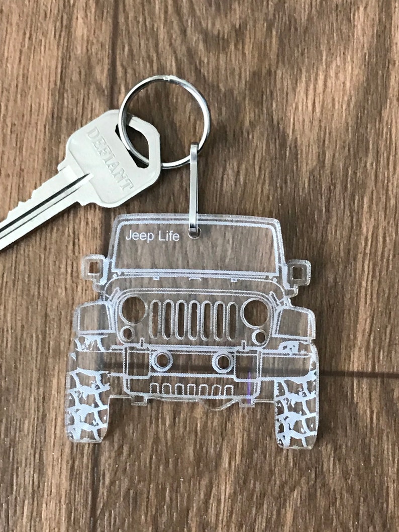 Jeep Keychain Jeep Accessories Rubicon personalized Etsy
