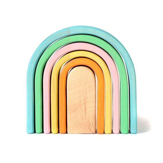 The arcade Rainbow Stacker Toys stacker 