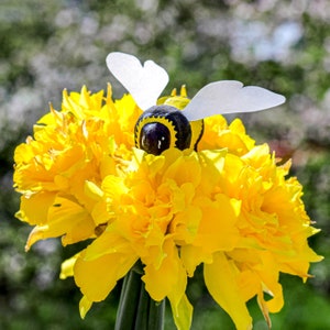 Wooden BumbleBee Figure Handmade, Eco-Friendly Waldorf Toy image 6