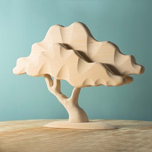 Handmade Naked Japanese Maple Tree I Montessori Wooden Plaything | Waldorf Toy