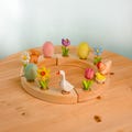 Handcrafted Wooden Easter Celebration Ring | Waldorf Seasonal Figurines product logo
