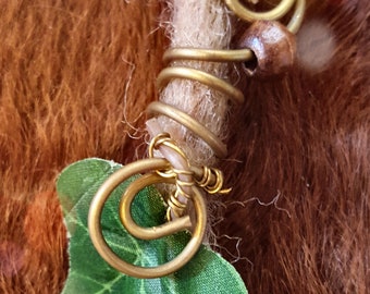 Dreadschmuck gold Dreadperle