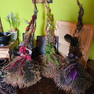 Altar broom "Witches Broom" Witch's broom - protection