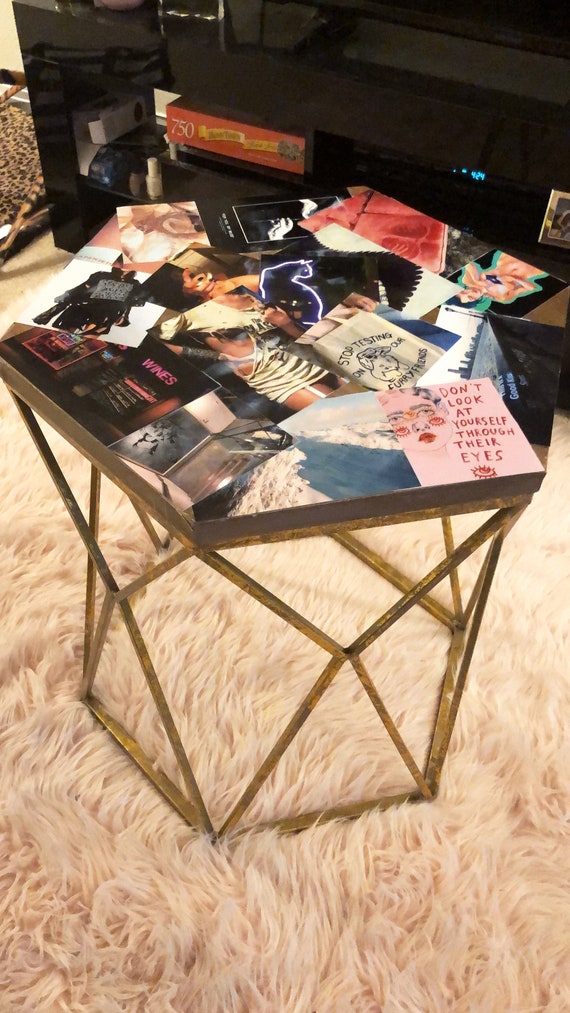 Collage Table Etsy