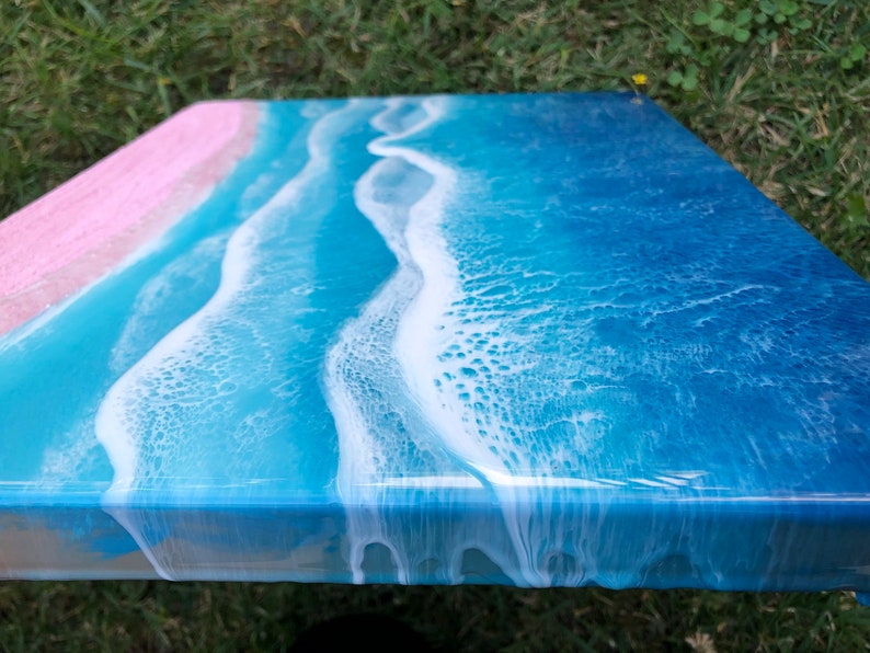 12x16 Epoxy Resin Painting Ocean Art Ocean Painting on Etsy