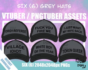 Funny Vtuber Meme Hat Asset, Channel Point Redeem