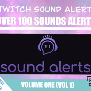 Twitch Streamer Notification SOUND ALERTS transition and scene effect sounds for Vtubers youtubers Streamers PNGtubers twitch music (Pack 1)