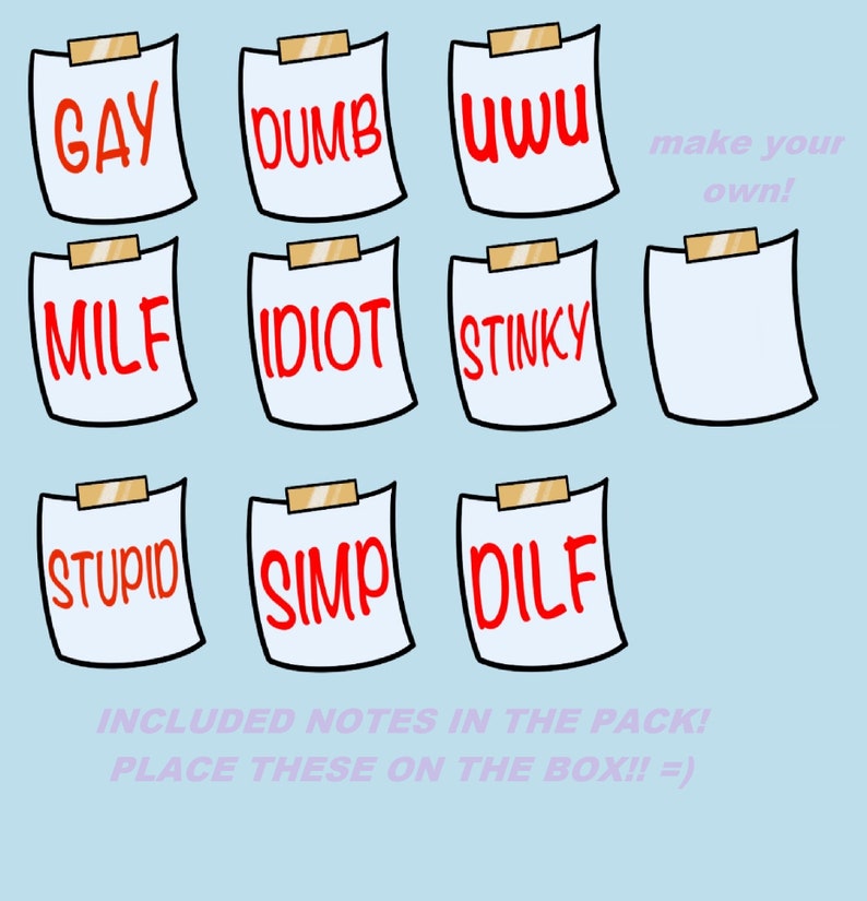 Vtuber Asset Accessory Penalty Box for Vtubers Pngtuber Etsy