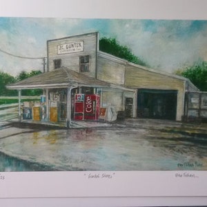 Gunters Store Print