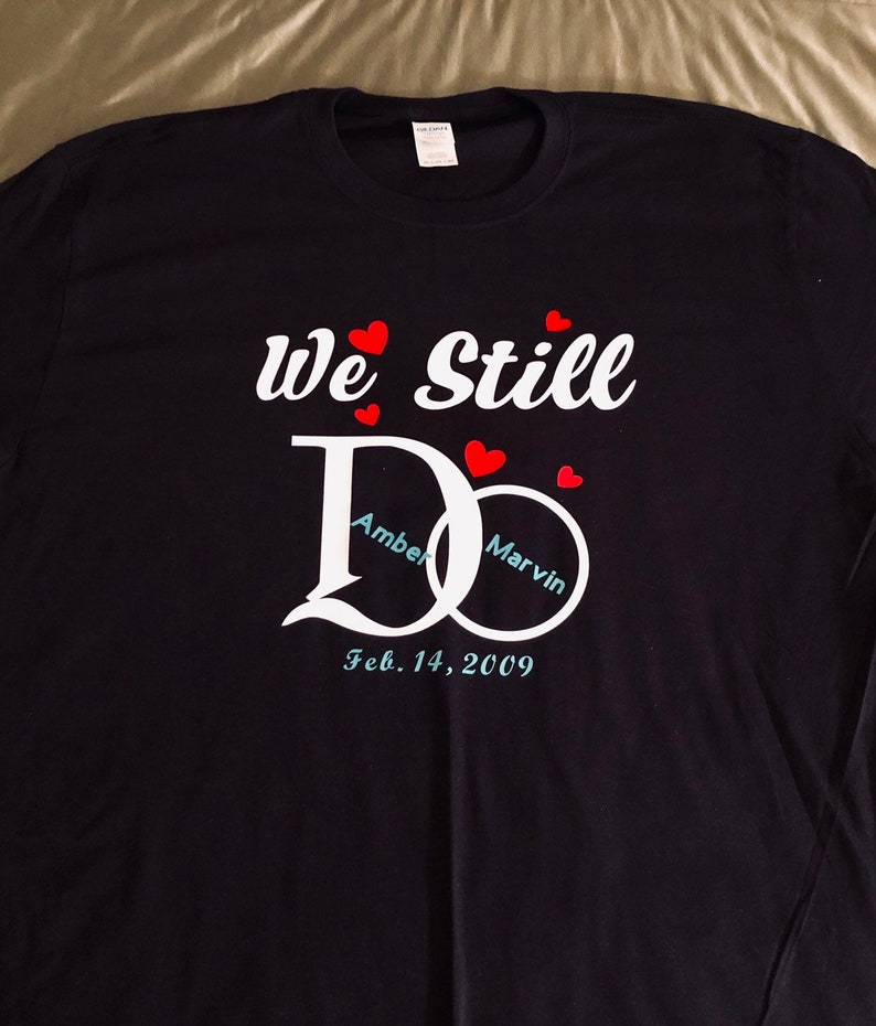  Wedding Anniversary T Shirts Vow Renewal T Shirts Etsy