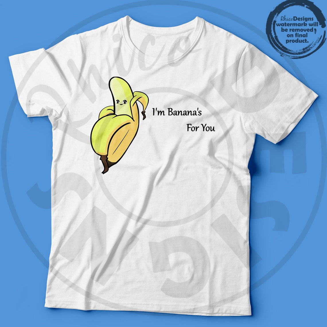 Banana Tshirt I'm Banana's for You Tee Banana Gift Etsy
