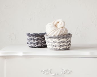 Jacquard Knitted Basket Knitting Pattern