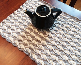 Jacquard Placemat Knitting Pattern
