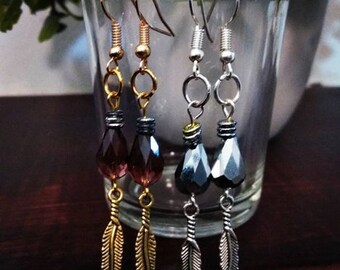 Drop earrings