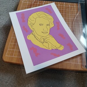 ロザリンド・フランクリンのプリント