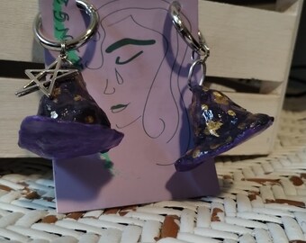 Witch hat boot charms