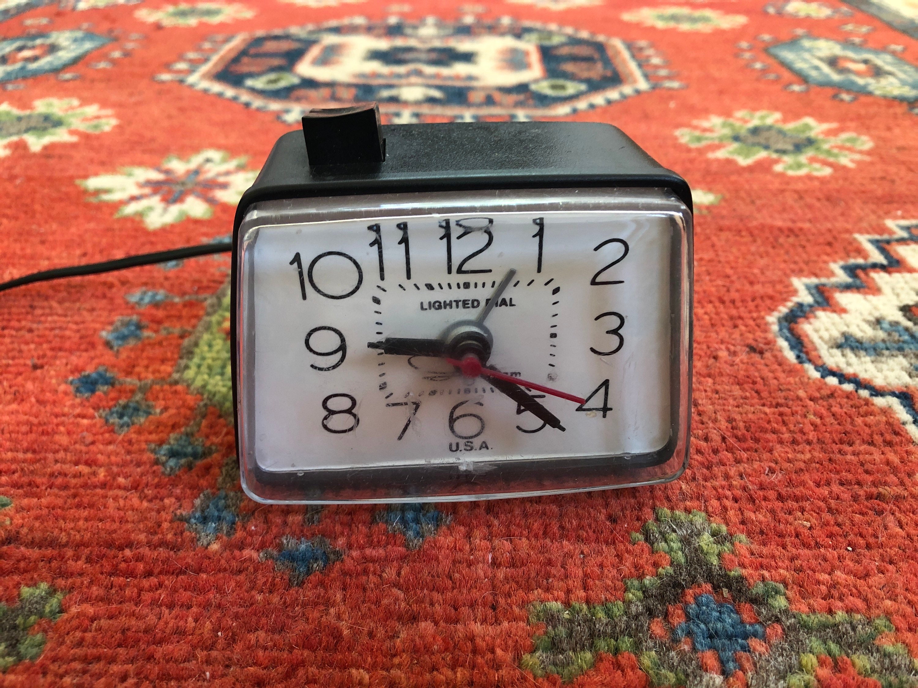 Vintage Ingraham Alarm Clock Etsy