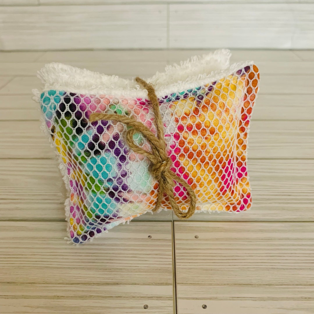 Tie Die Reusable Dish Sponge Reusable Sponge Kitchen Sponge Etsy