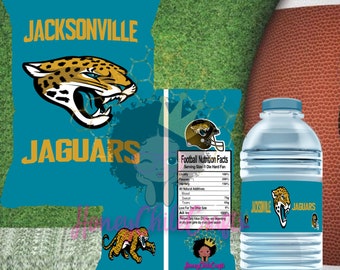 Jacksonville Jaguars Chip Bag and Water Bottle