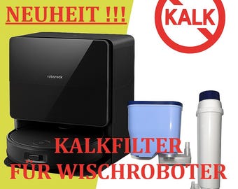 Wasserfilter Adapter für Roborock Saros, QRevo, Curv, S8 und S7 – 3D-Druck inkl. Ionenharzfilter gegen Kalk |