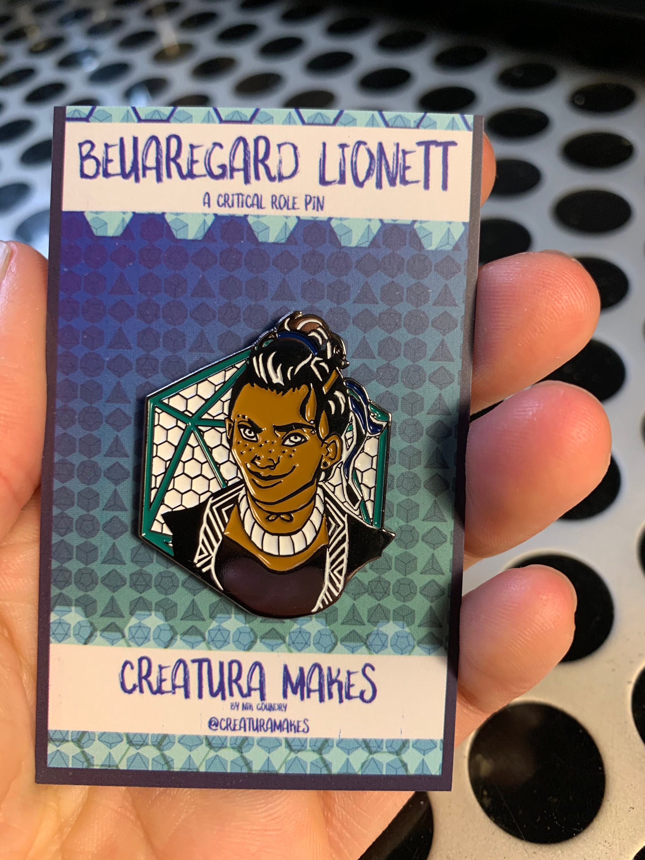 BEAU Critical Role D&D Enamel Pin | Etsy