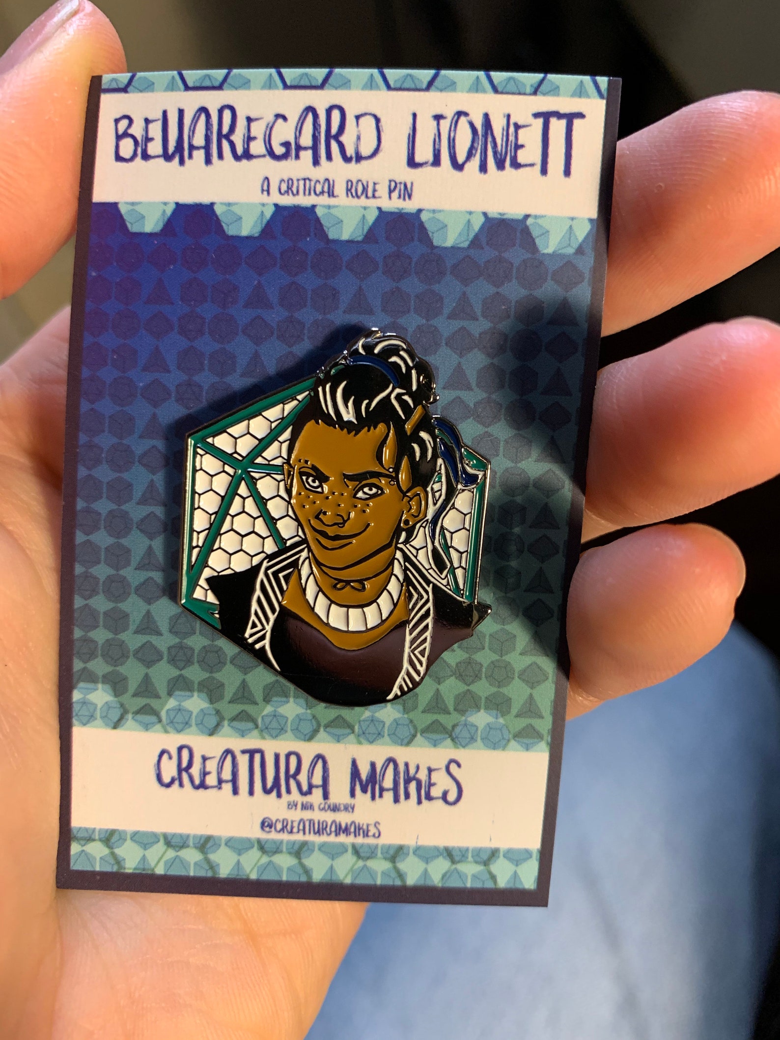 BEAU Critical Role D&D Enamel Pin | Etsy