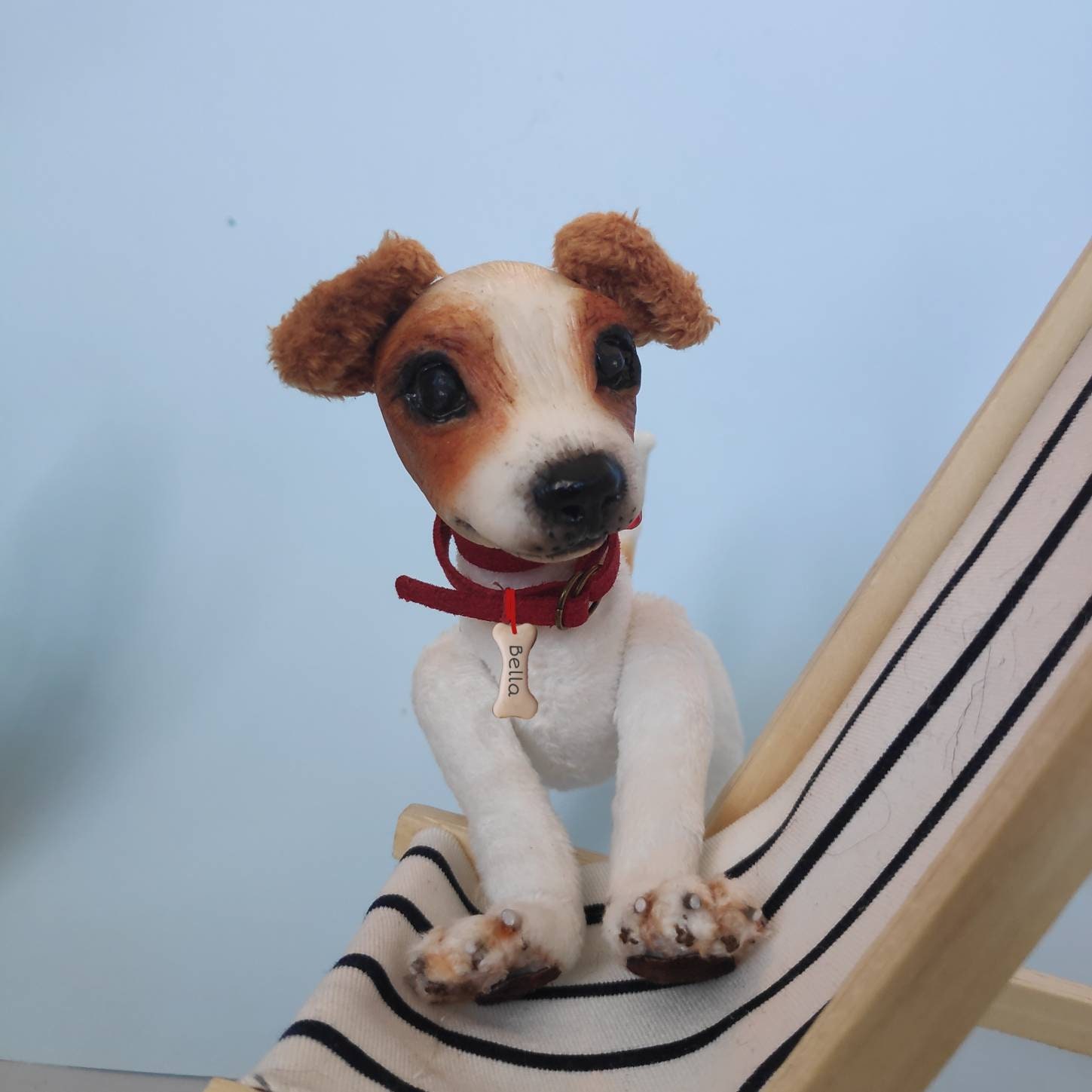 Personalized dog toy Art doll animal Custom pet portrait OOAK Etsy