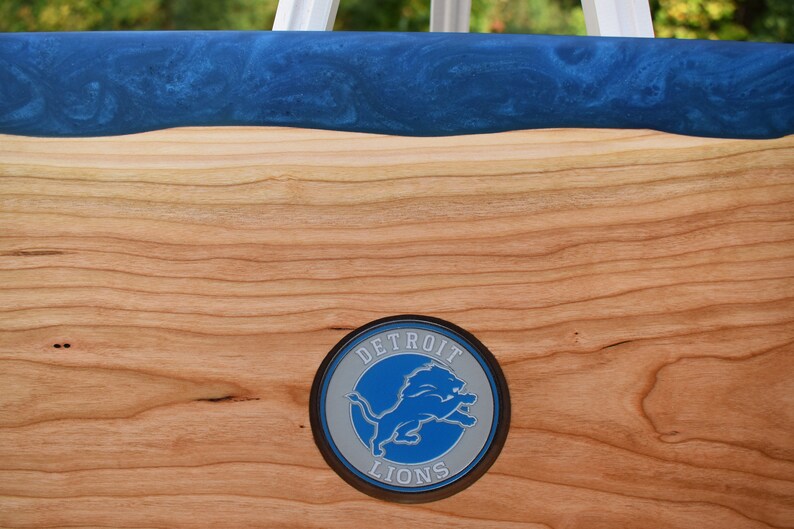 Detroit Lions, Charcuterie, Food Safe, Wood Board, Serving Board
