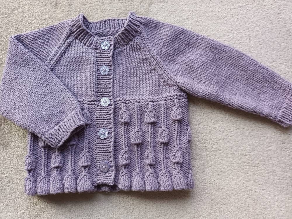 Lilac girls cardigan cheap