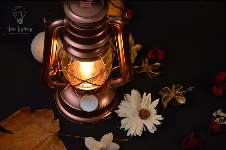 Electric Lantern Table Lamp Elektrische Laterne Tischlampe Etsy