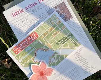APRIL 2026 Snail Mail Club - Little Atlas Post Mail Club Subscription - Honey by Hand