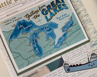 MARCH 2026 Snail Mail Club - Little Atlas Post Mail Club Subscription - Honey by Hand