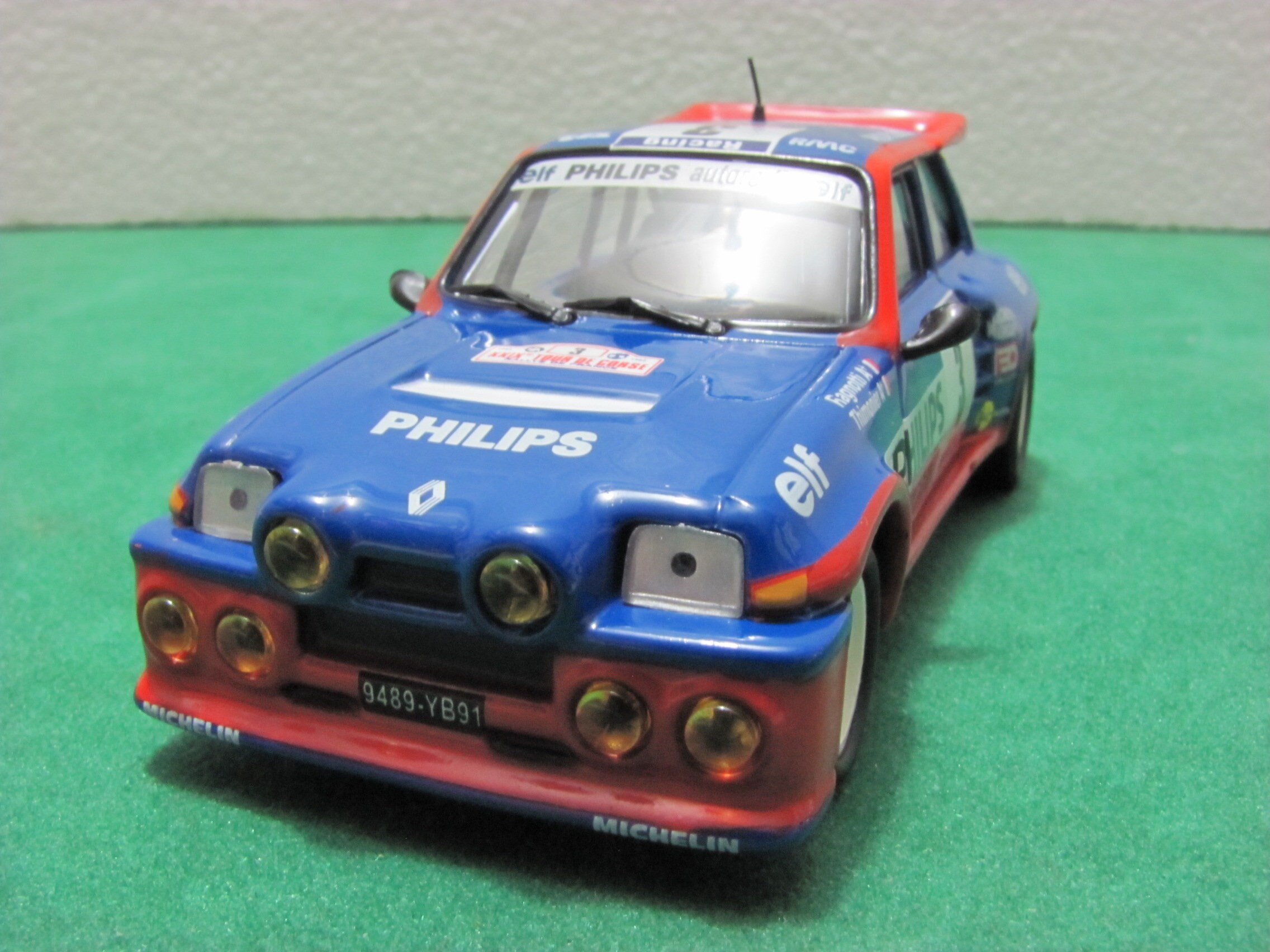 Vintage Renault 5 Maxi Turbo Tour De Corse 1985 Die Cast Etsy