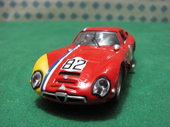 Vintage Alfa Romeo Giulia Tz2 1600cc Zagato Coupe Etsy