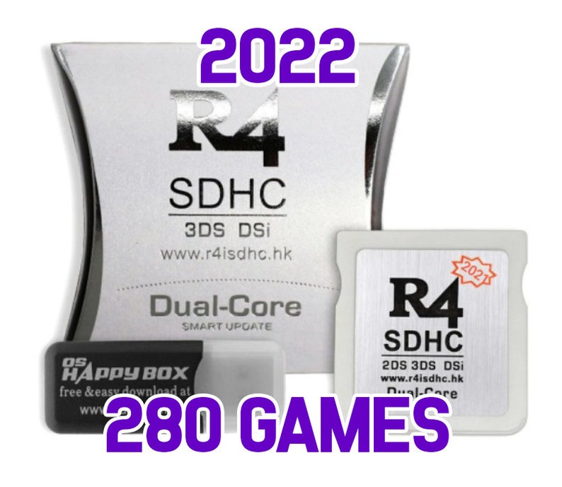 R4 Gold Pro Card for All Nintendo DS Models lite Dsi 3DS Etsy Canada
