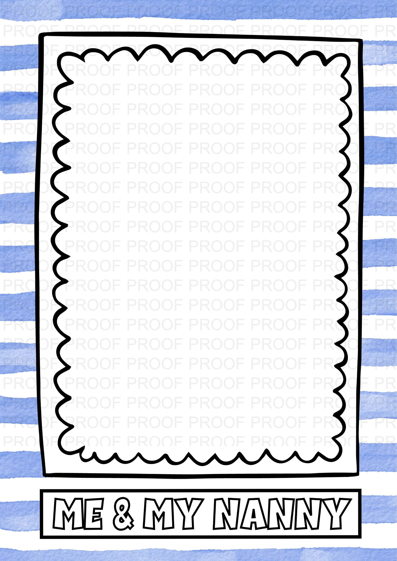 Colouring in Nanny Print Nanny Birthday Gift Nanny - Etsy UK