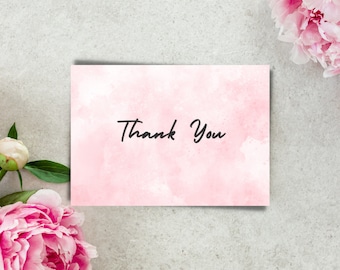 Thank you card,Thank you Note, Craft thank you card Printable, INSTANT DOWNLOAD, 4x6 and 5x7