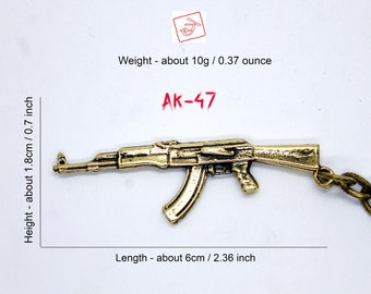 Details about   Hot Sale Ak47 Gun Key Chain Classic Men Key Ring Jewelry Pendants KeychaiN Gu 