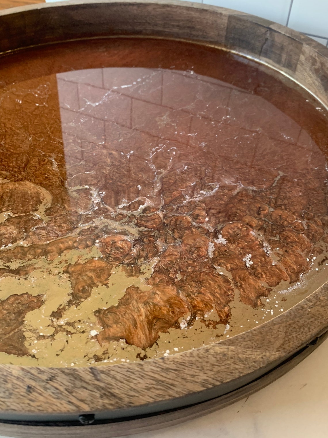 Dekorative faule Susan Mango Holz und Stahl große | Etsy