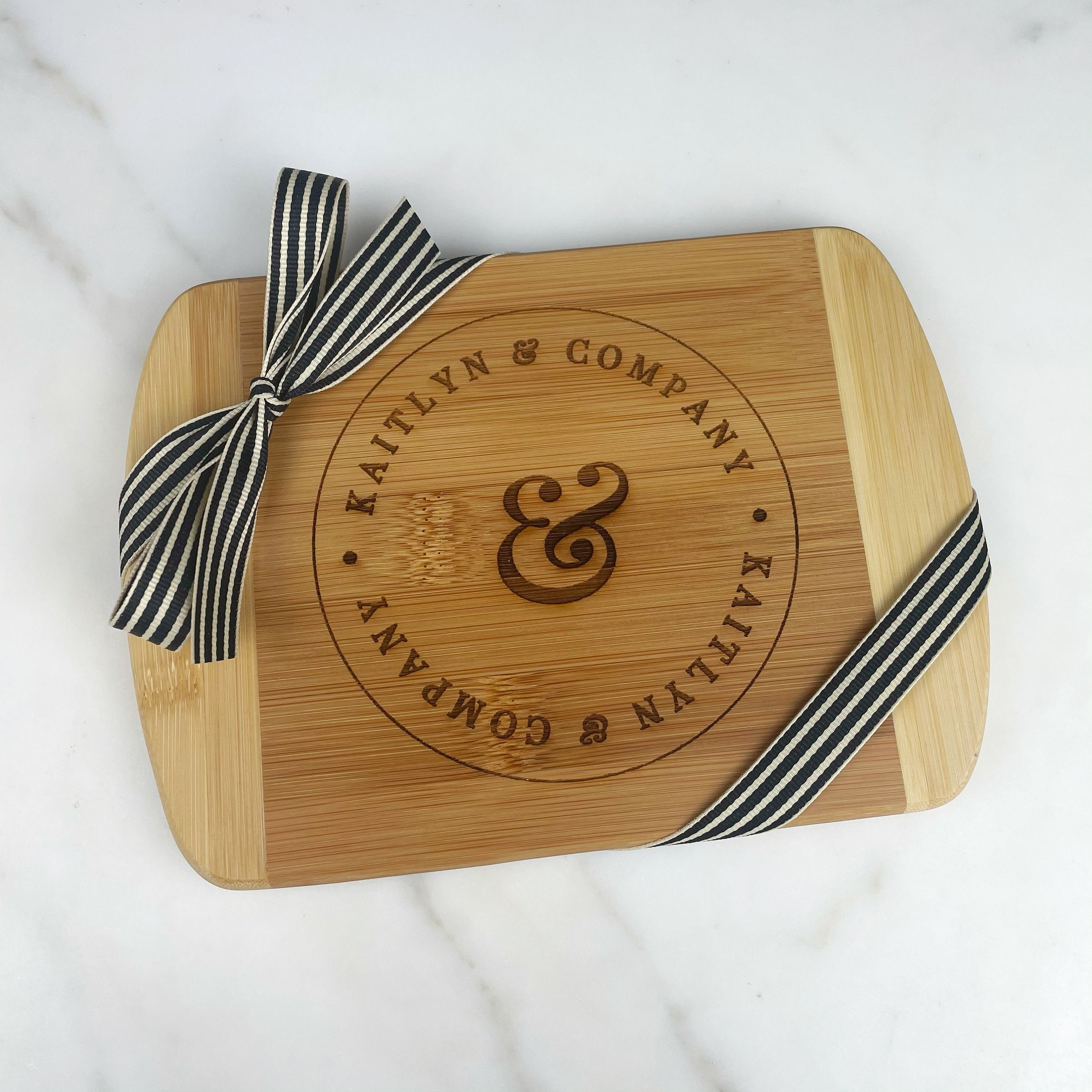 Mini logo cutting board / company logo cutting board for small Etsy