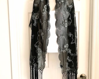 sheer wraps and shawls